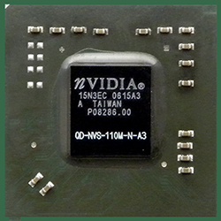 nVidia QD-NVS-110M-N-A3 (Quadro FX 110M) Wymiana na nowy, naprawa, lutowanie BGA